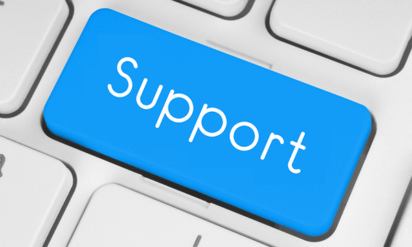 What does “support” mean?
