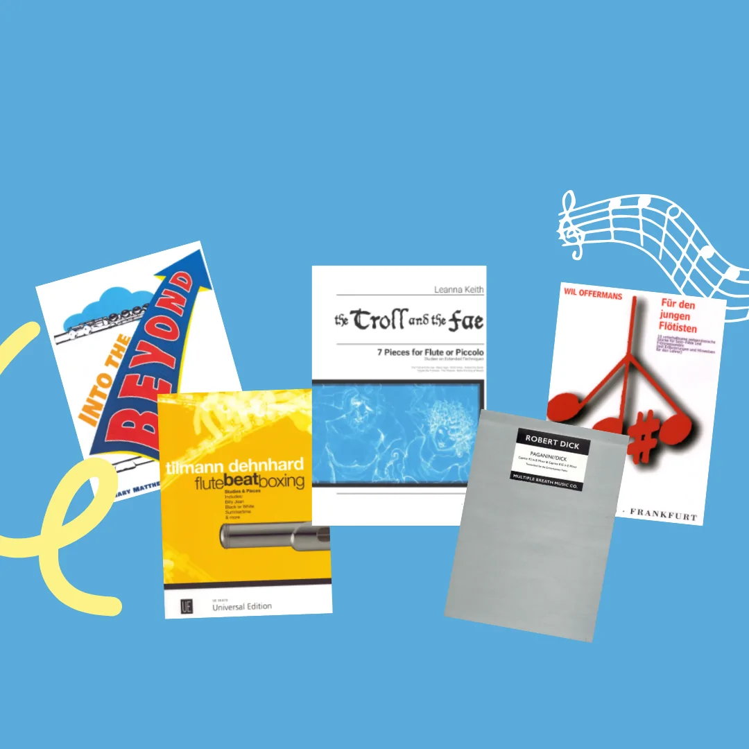 Flute extended technique books to stretch your imagination!